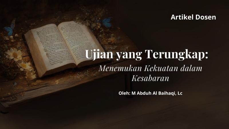 Ujian yang Terungkap:  Menemukan Kekuatan dalam Kesabaran